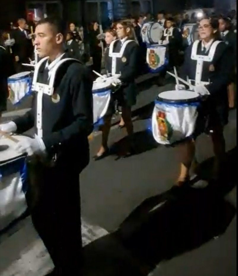 Nuestra banda marcial representó a Buga en el desfile regional